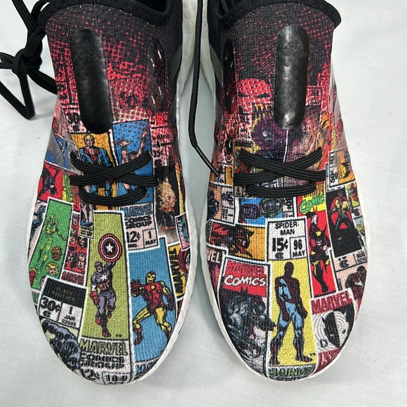 NIB ADIDAS AM4 Marvel 80 VOL 2 Men's Sneakers FY3006 - Picture 7 of 11